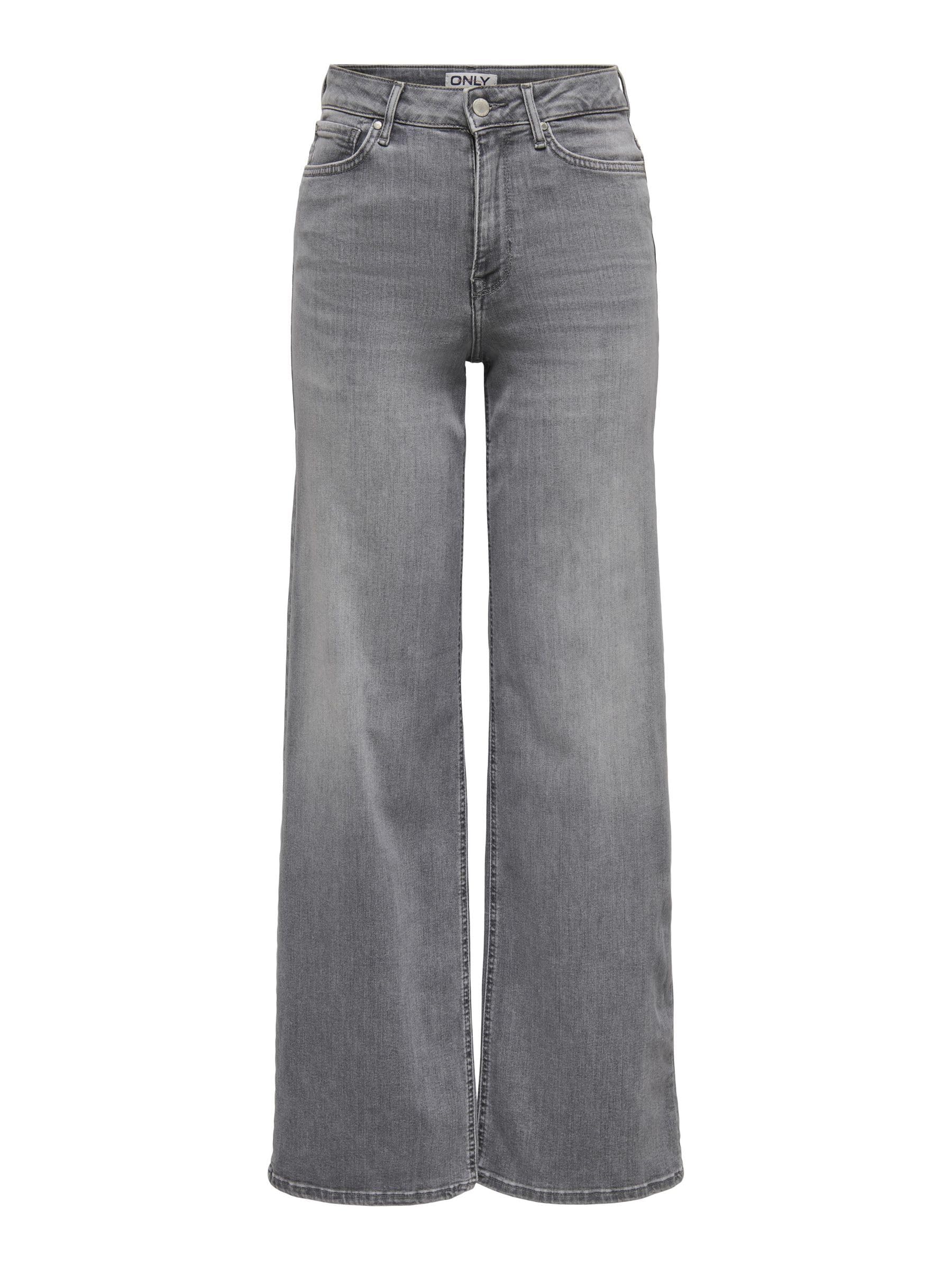 ONLY ONLMADISON Cintura Alta Corte Wide Leg Vaqueros