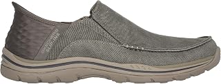 Skechers Men's USA Expected - Cayson Moc Toe Canvas Slip-Ins