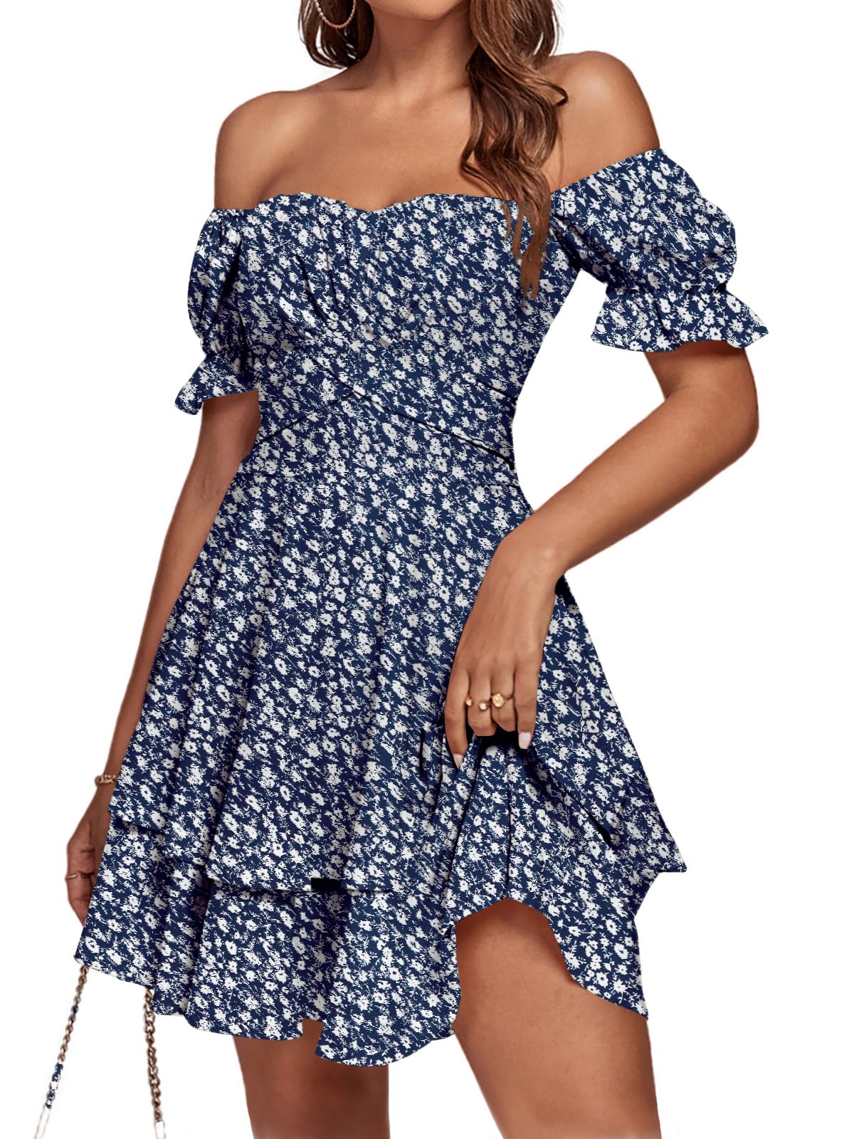 LYANER Women's Soft and Soft Dresses