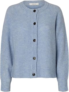 SELECTED FEMME Slflulu Ls Knit Short Cardigan B Noos