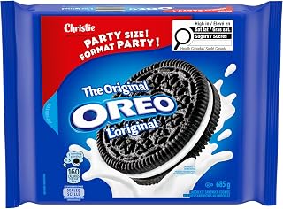 Oreo, Original Chocolate Sandwich Cookies, PARTY SIZE, 685 g