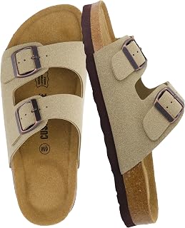 CUSHIONAIRE Lane Cork Slide Women's Sandals, Comfortable Sandals for Women