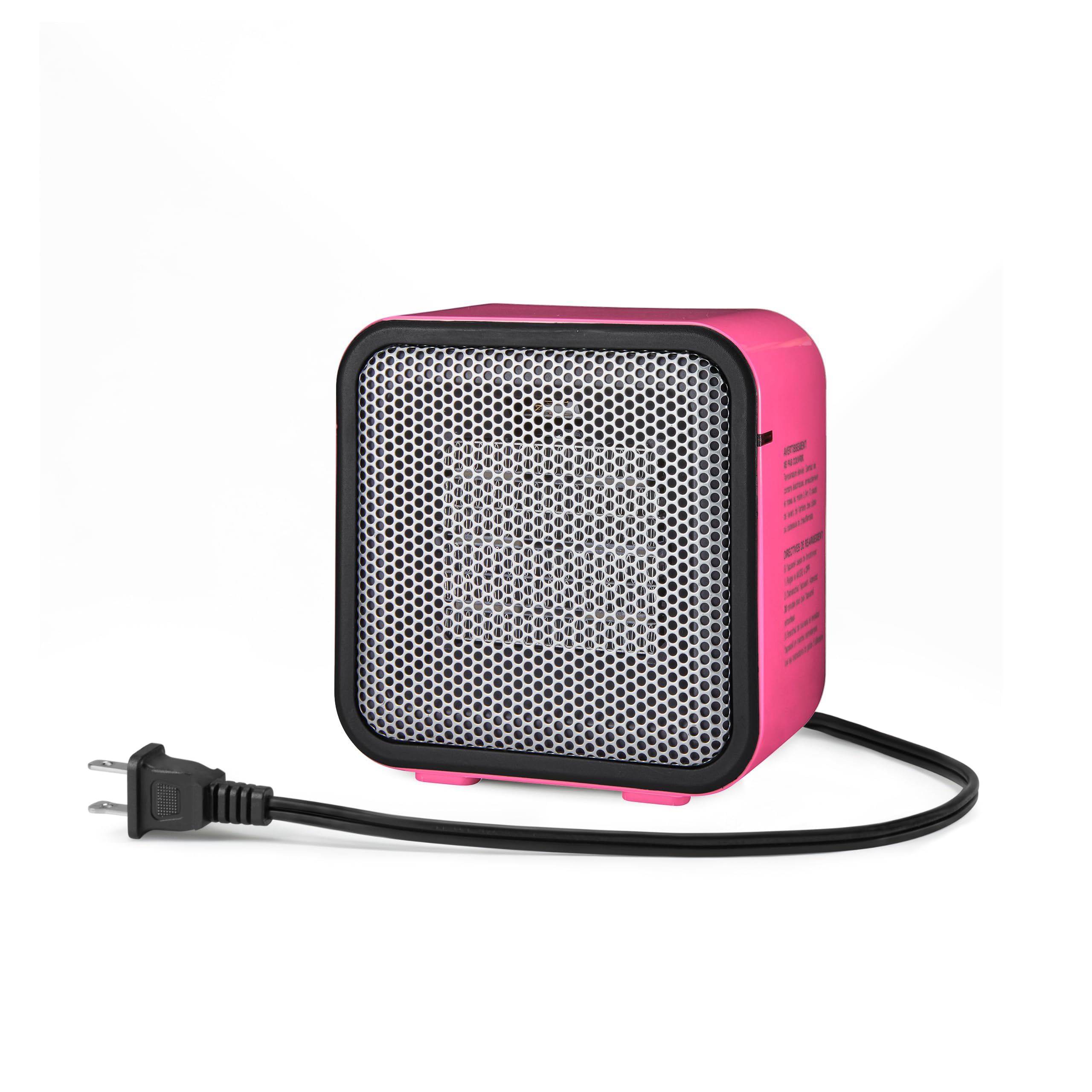 Amazon Basics Ceramic Space Heater, Portable Mini Heater for Office Desk, Fast H