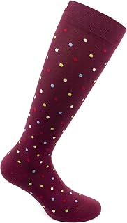 Relaxsan Fancy Graduated Compression Knee Highs, 15-21 mmHg, 810