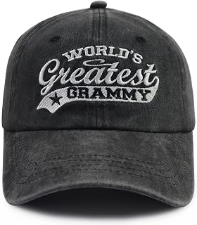World's Greatest Dad Mom Uncle Aunt Pappy Grandma Grammy Grandpa Hat, Adjustable Embroidered Family Members Baseball Cap