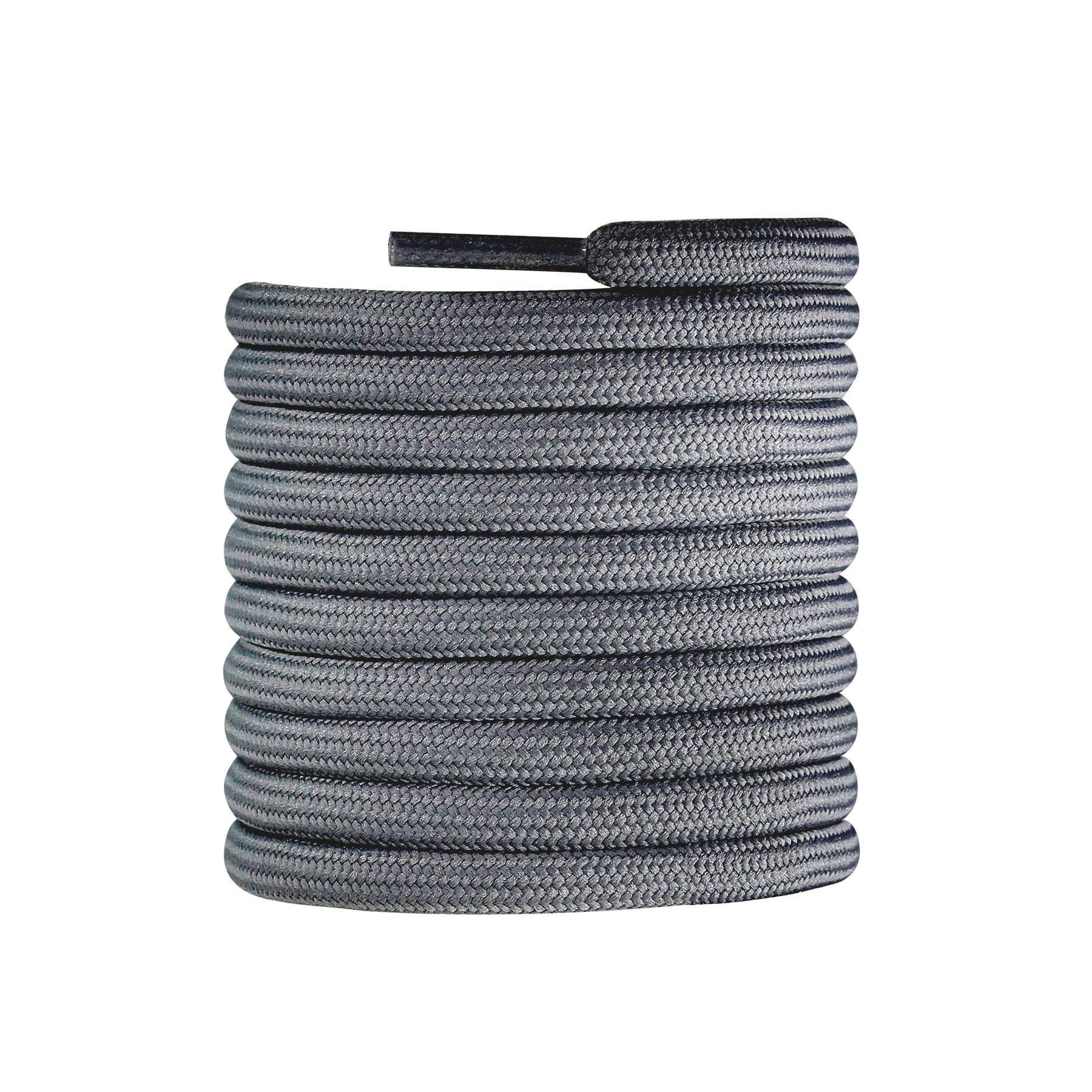 CCSOFTIME Round Work Boot Laces - Heavy Duty, Thick Replacement Laces for Men, W