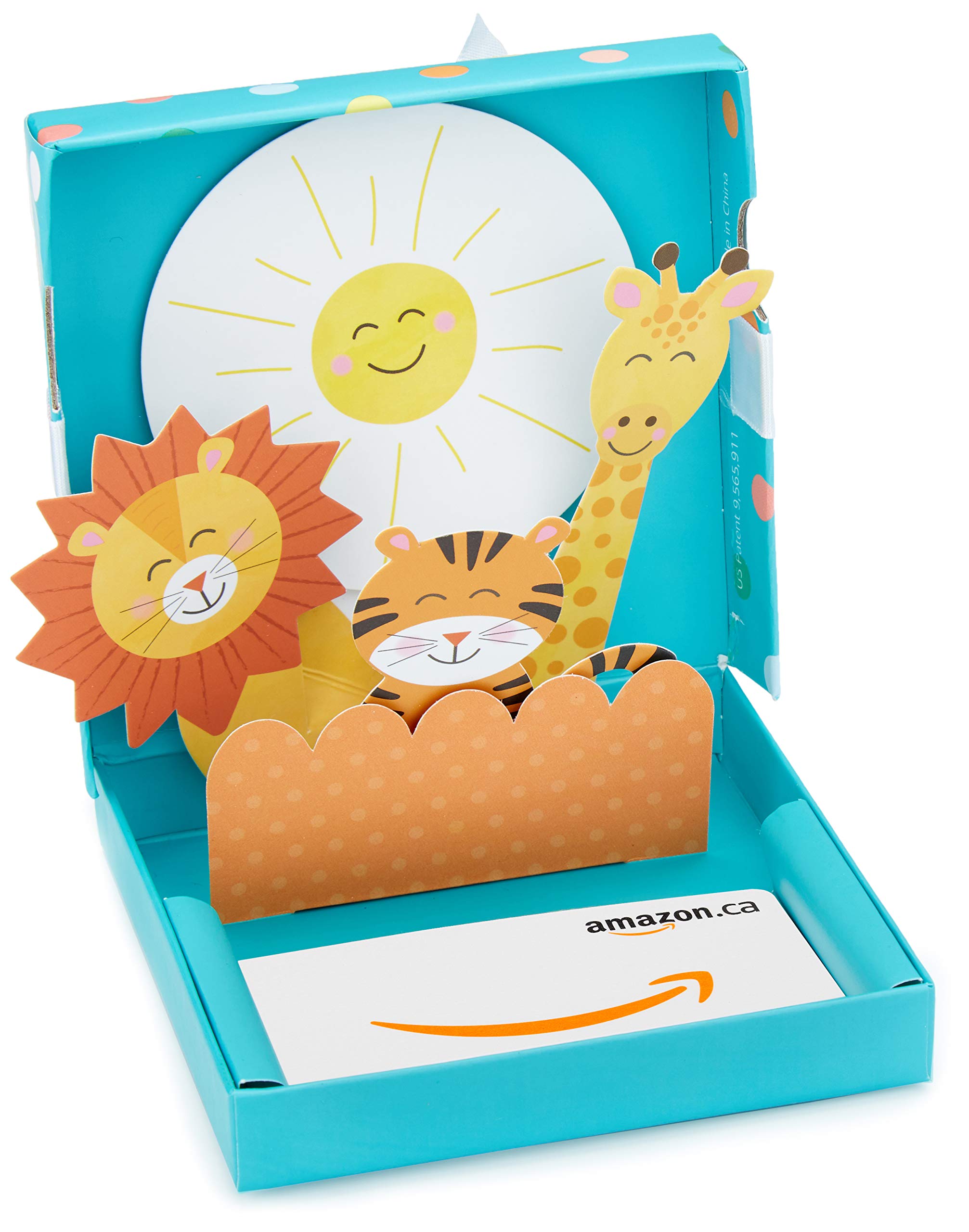 Amazon.ca Gift Card in a Welcome Baby Gift Box