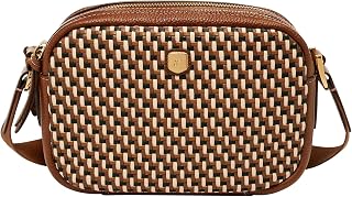 Fossil Women's Danni Leather Crossbody Bag, Black