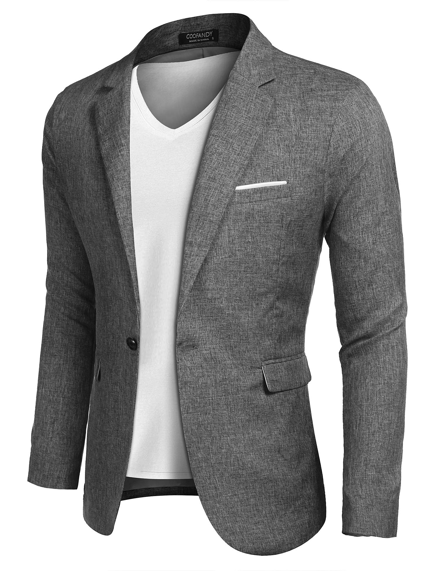 COOFANDY Men's Blazer Casual Sport Coats Slim Fit Lightweight Sports Jacket