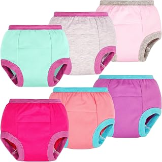 BIG ELEPHANT Toddler Potty Training Underwear, Cotton Training Pants