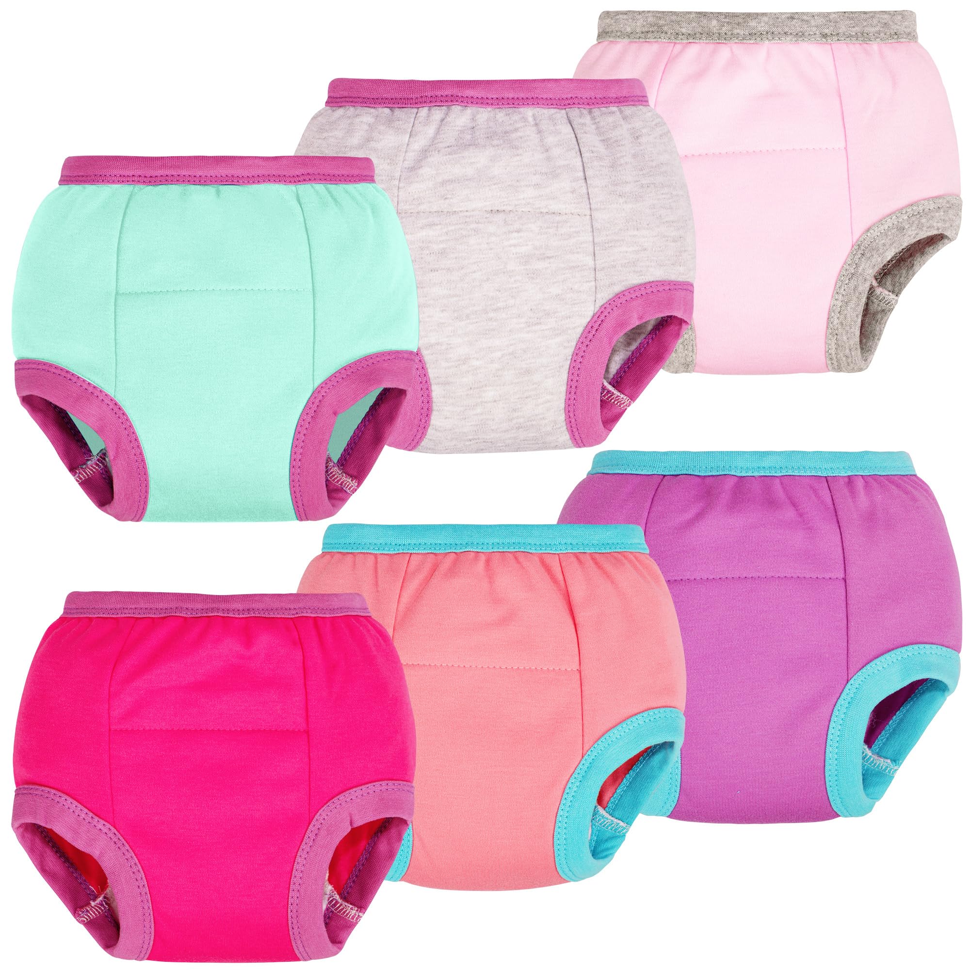 BIG ELEPHANT Toddler Potty Training Underwear, Cotton Training Pants
