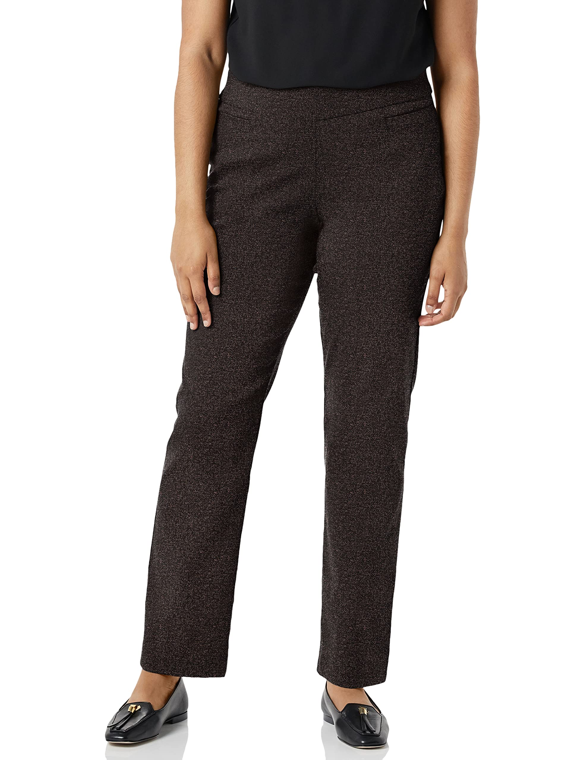Briggs New York Plus Size Super Stretch Millenium Pocket Pull-On Pant - Women's 