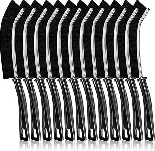 Pack of 12 gap cleaning brushes with hard bristles, joint cleaning brush, socket brush for cleaning, joint brush bathroom, hard bristles, corner cleaning brush for bathroom, tiles, kitchen