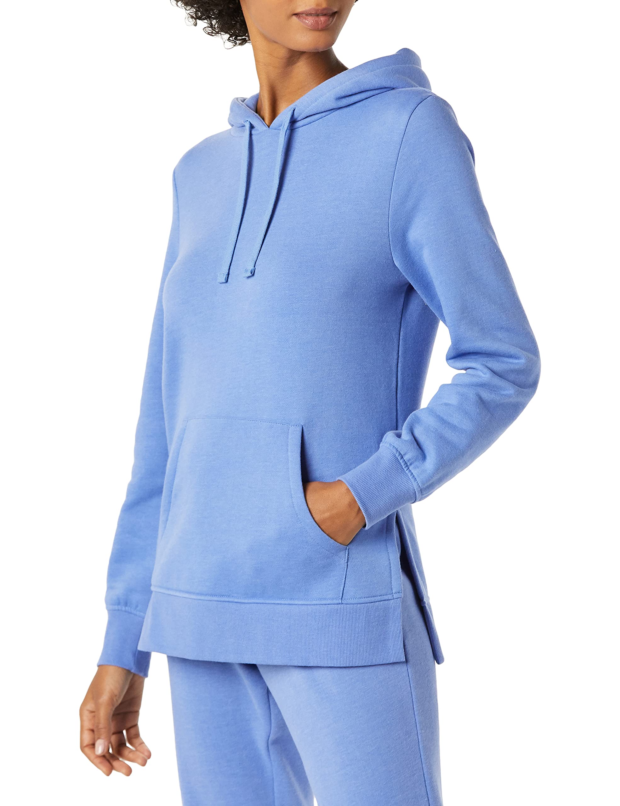 Amazon Essentials Women's Hooded Tunic Sweatshirt
