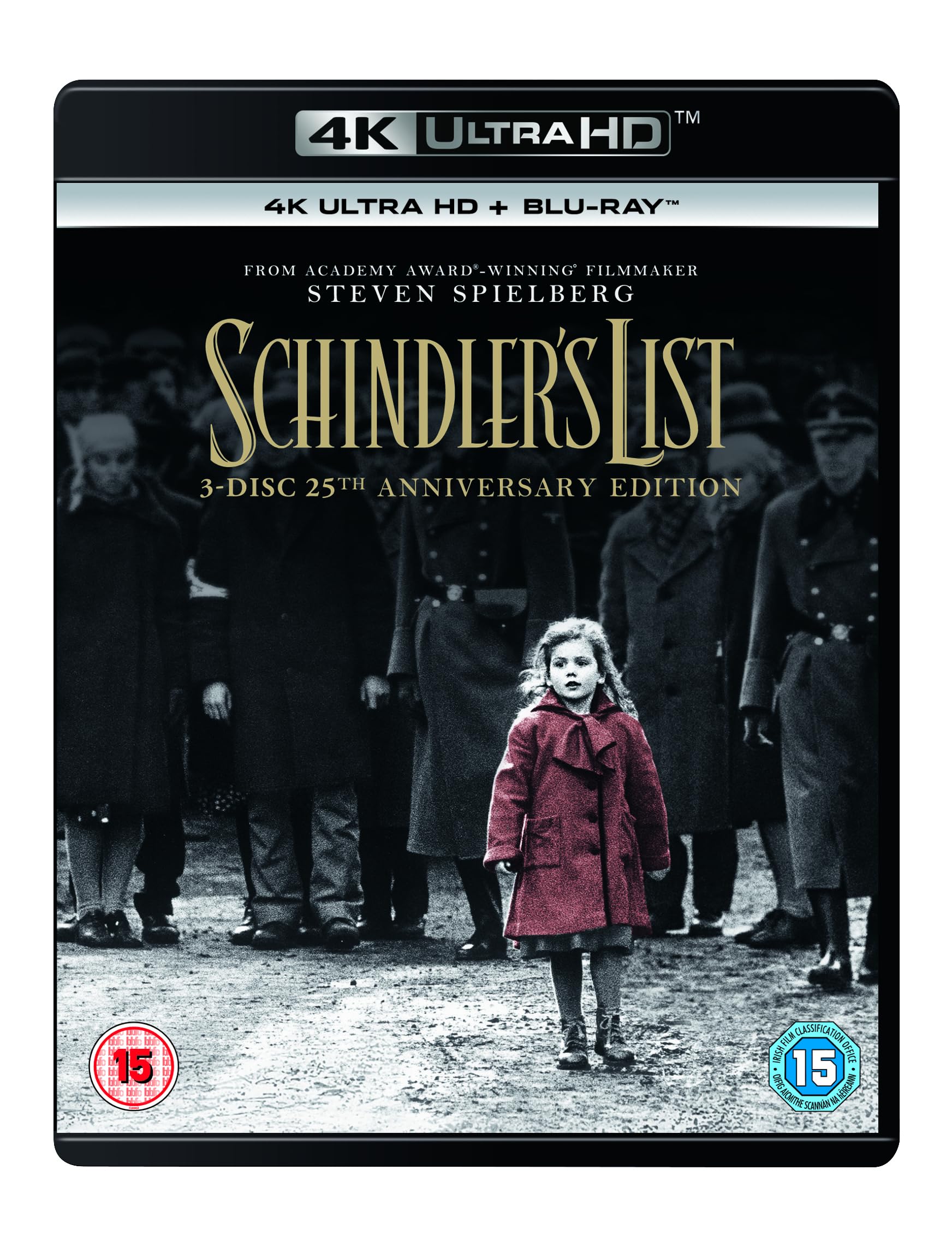 Schindler's List [4K Ultra HD + Blu-Ray]