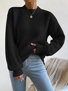 Women Turtleneck Sweater Soft Long Sleeve French Ribbed Casual Autumn Winter Sweater