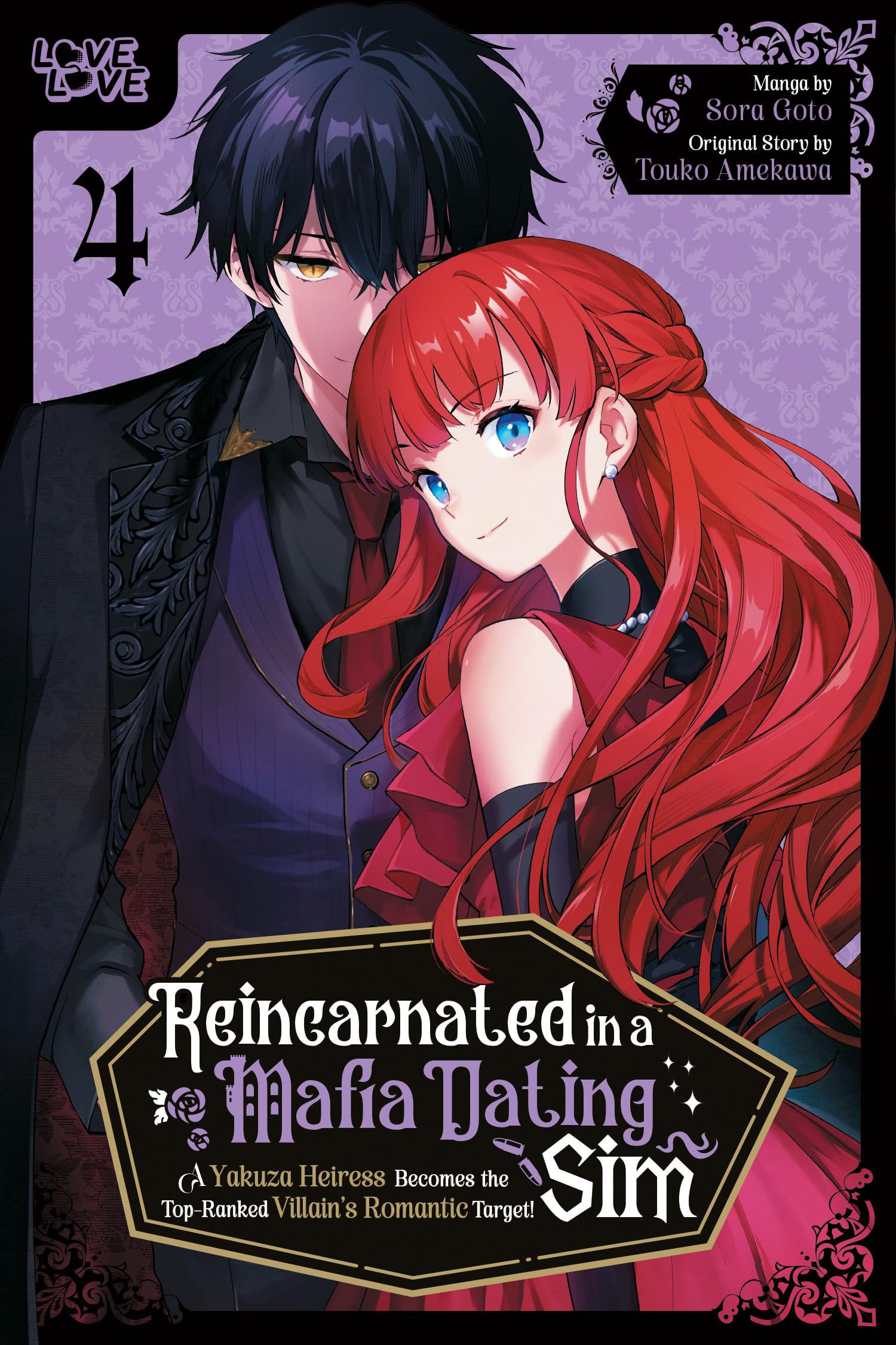 Reincarnated in a Mafia Dating Sim, Volume 4: A Yakuza Heiress Becomes the Top-R