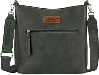 Wrangler Crossbody Bags for Women Handbags and Purses Travel Shoulder Purse