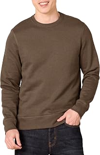 Amazon Essentials Mens Fleece Crewneck Sweatshirt (Available in Big & Tall)