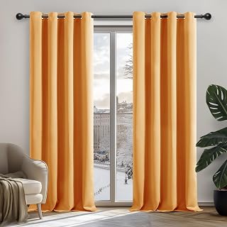 Deconovo Blackout curtains, thermal curtains, sound insulation, opaque curtains