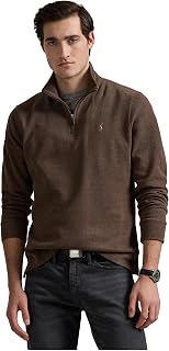 POLO RALPH LAUREN Estate- Rib Quarter Zip Pullover
