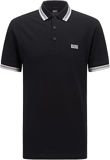 BOSS Men's Paddy AP Heritage Polo Paddy Active Contrasting Stripes
