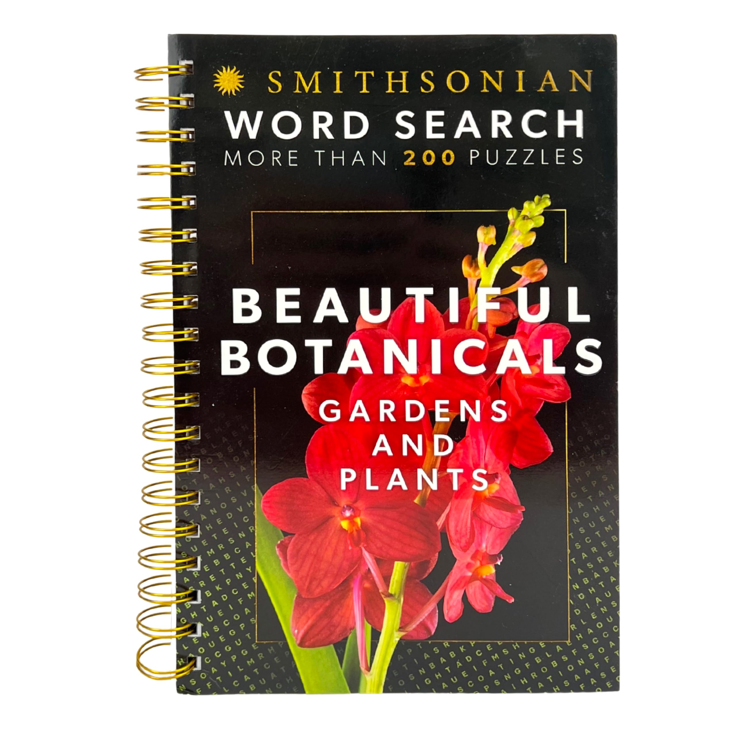 Smithsonian Word Search Gardens & Plants - Beautiful Botanicals Spiral-Bound Puz