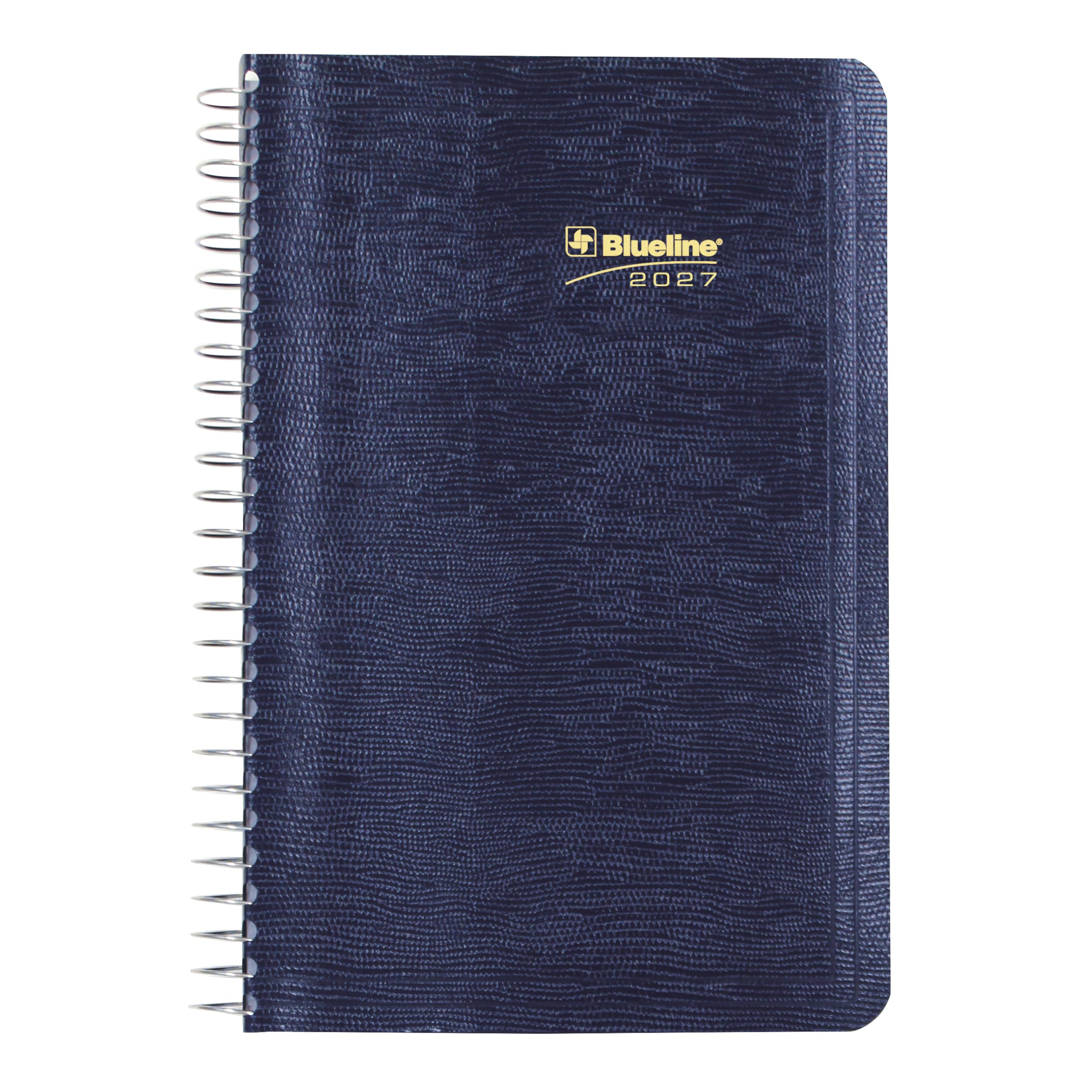 Blueline® 2027 Essential Daily Planner, Appointment Book, 12 Months, January to 
