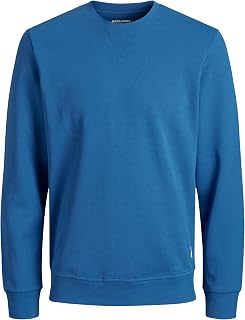 JACK & JONES Men's Jjebasic Crew Neck Sweatshirt