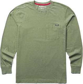 Wolverine Men's Classic Long Sleeve Pocket Tee
