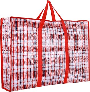 Extra Large Heavy Duty Moving Bags with Strong Zipper and Comfortable Handles, Strong Durable Clothing Bags, Packing Containers and Moving Boxes for University Supplies