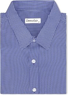 Men's Dress Shirts Solid Wrinkle-Free Long Sleeve Button Down Shirt Regular Fit Formal Shirts
