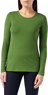 Amazon Essentials Women's Standard Fit Round Neck Long Sleeve T-Shirt (Available in Plus Sizes)