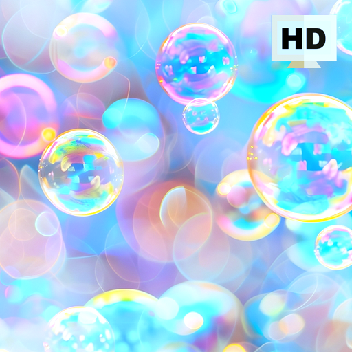 Bubbles Colorful Screensaver