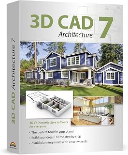 3D CAD 7 Architecture - Plan & design buildings from initial rough sketches to the finished blueprints - CAD and architecture software