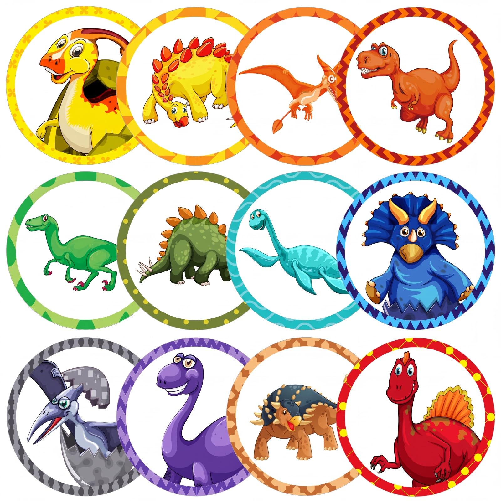 Laumoi 120 Pcs Potty Training Targets for Boys, Flushable Dinosaur | Dinosaur Ai