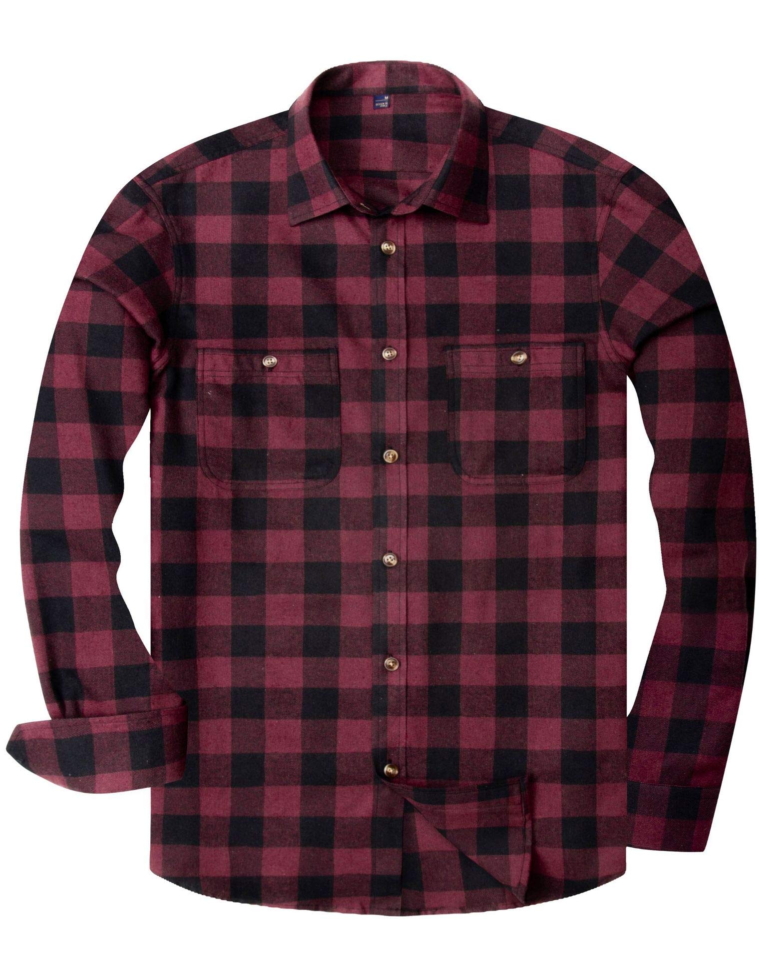 Alimens & Gentle AG-XXCS-JM02 Men's Button-Down Shirt (Pack of 1)