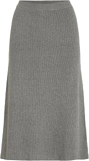 Vila Vicomfy A-Line Knit Skirt-Noos Women's Midi Skirt