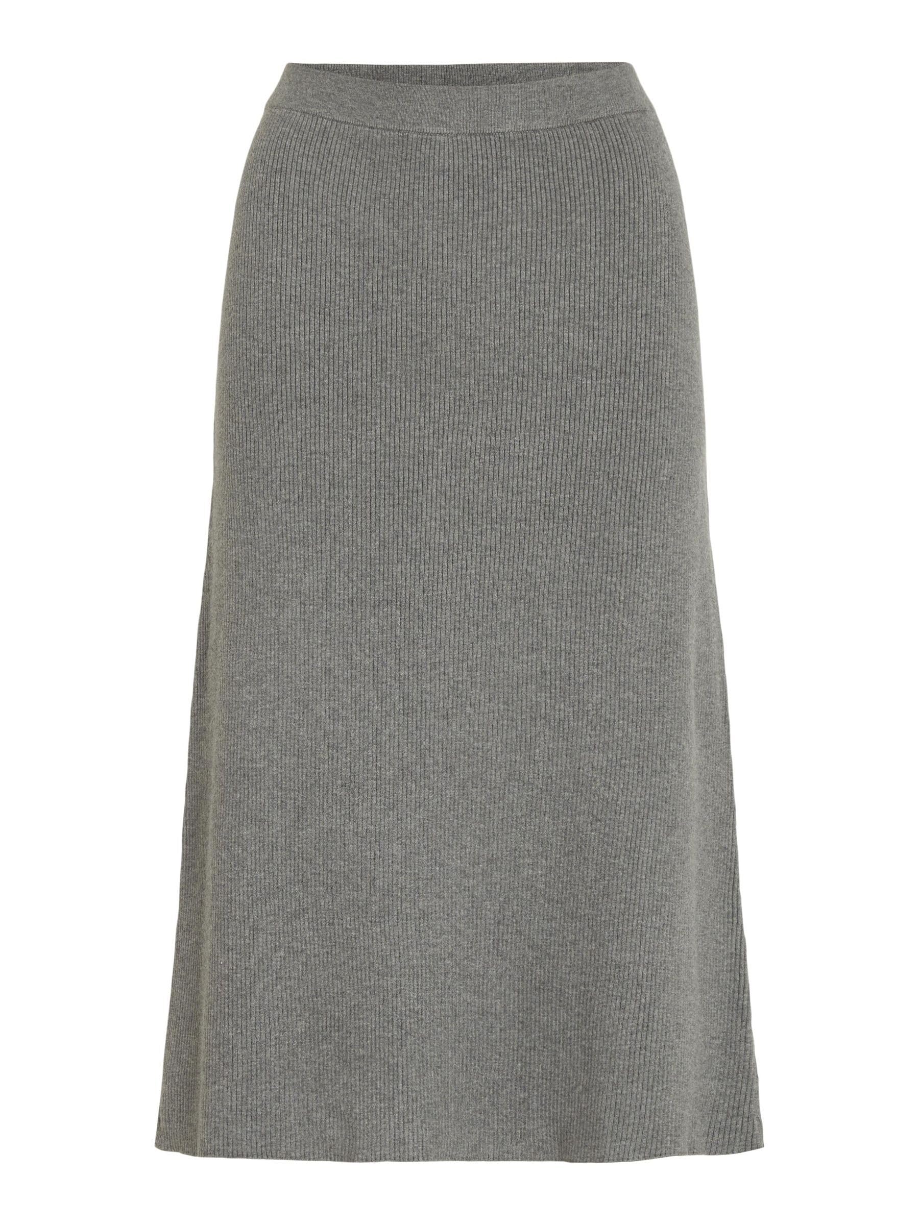 Vila Vicomfy A-Line Knit Skirt-Noos Women's Midi Skirt
