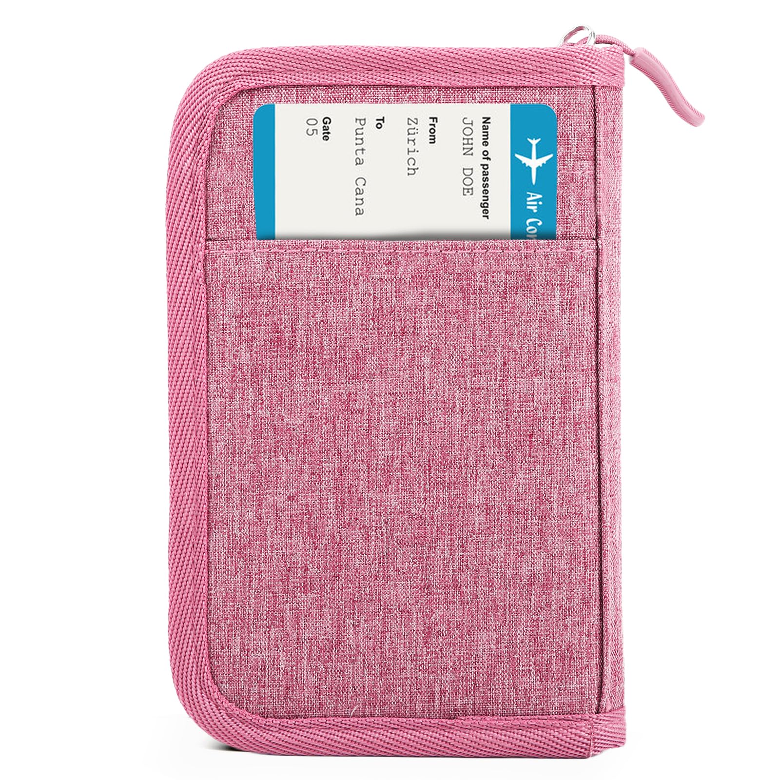 Passport Holder for Travel, Women Rfid Blocking Passport Wallet, Travel Essentia