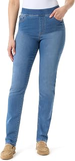 Gloria Vanderbilt Women's Amanda Hr Pull on Jeans Jeans