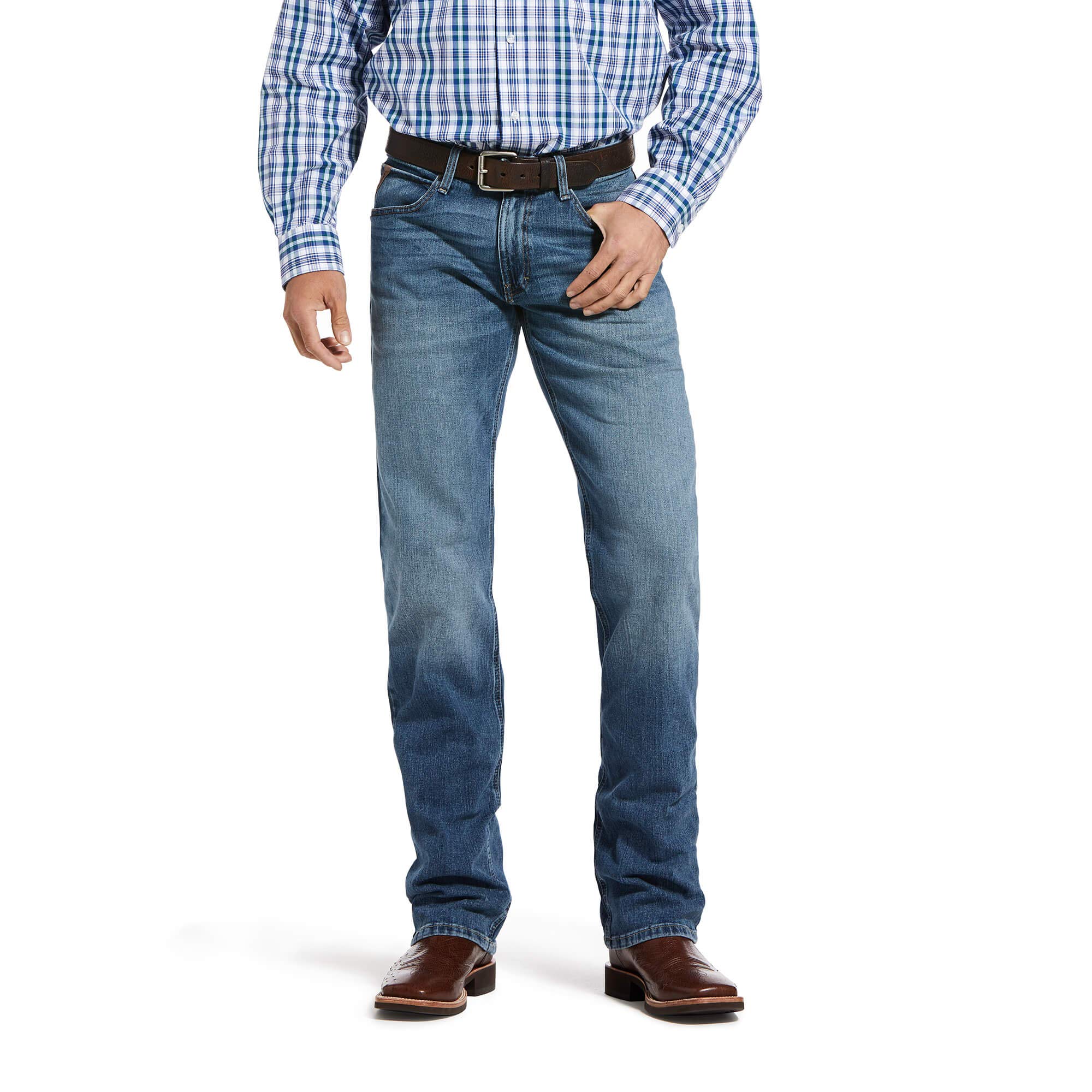 ARIAT M4 Low Rise Boot Cut Jean - Men's Jeans