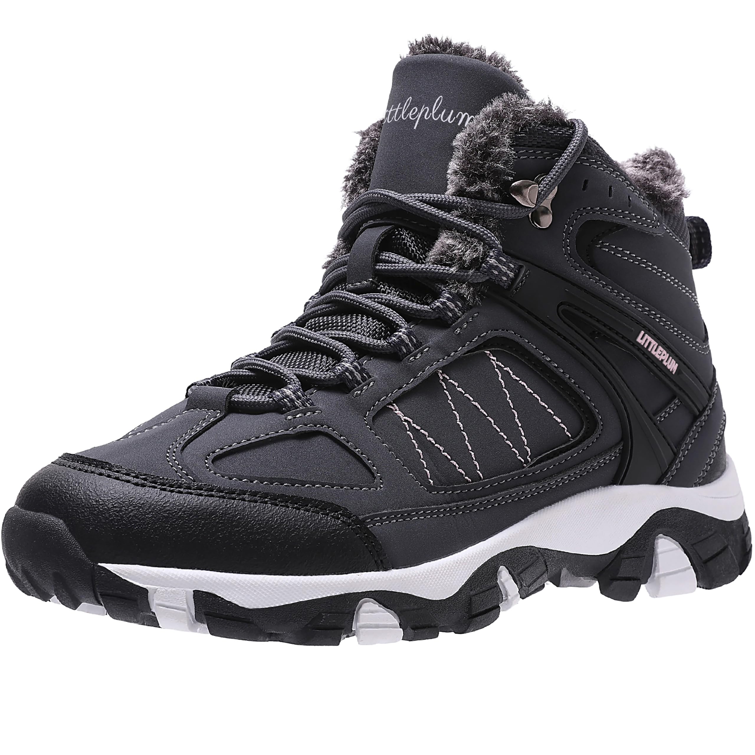 ASHION Womens Winter Boots Lined Waterproof Anti Slip Outdoor Boots