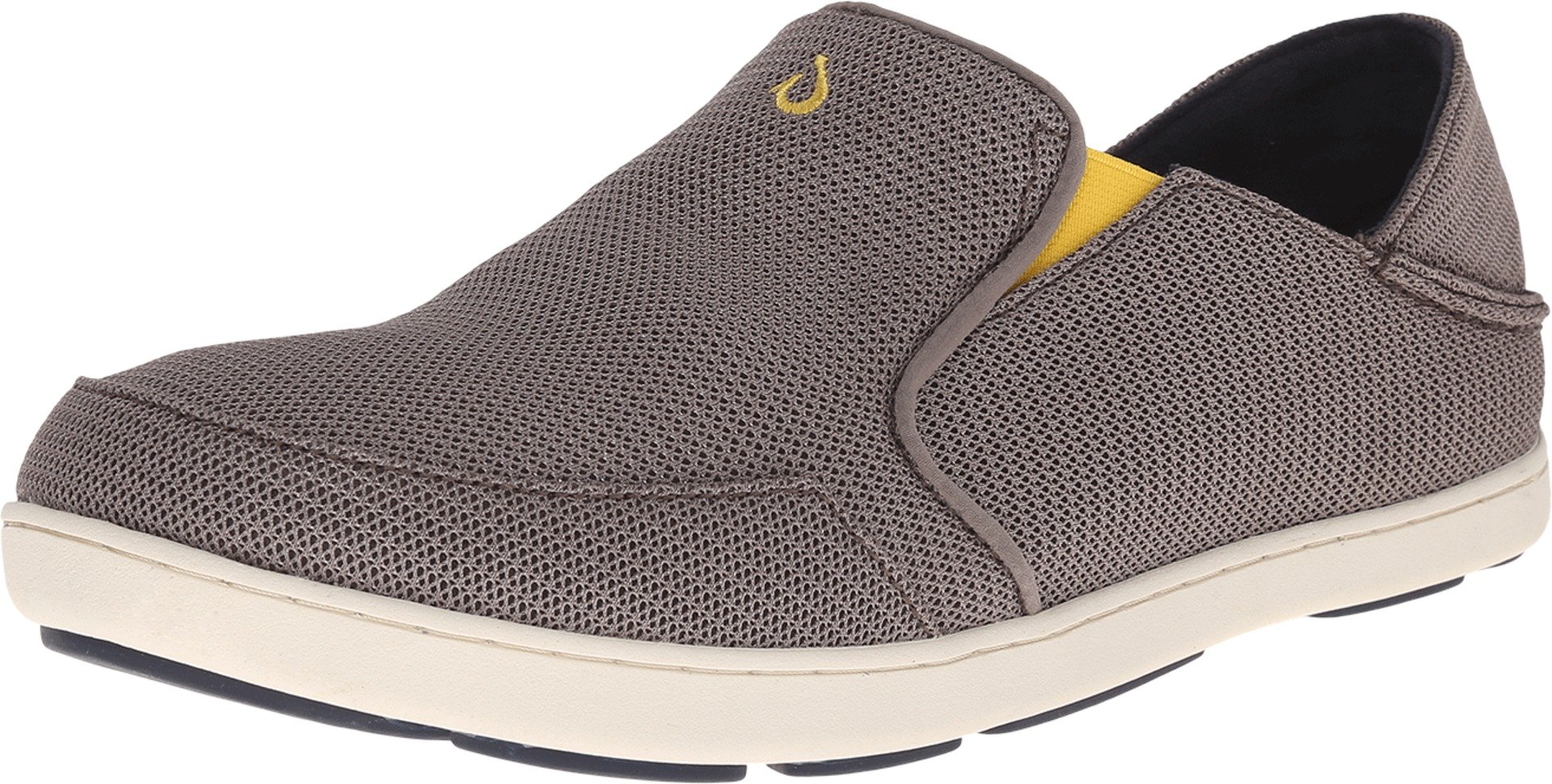 OluKai Womens Nohea Mesh Fabric Closed Toe Beach Sport Sandals, Black, Size 12.0