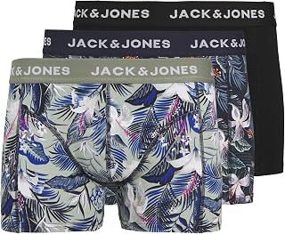 JACK & JONES Noos Men's 3 Pack Boxer Briefs