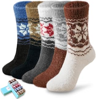 ICEIVY Comfy Fuzzy Warm Winter Cozy Socks Stocking Stuffers Gifts for Women