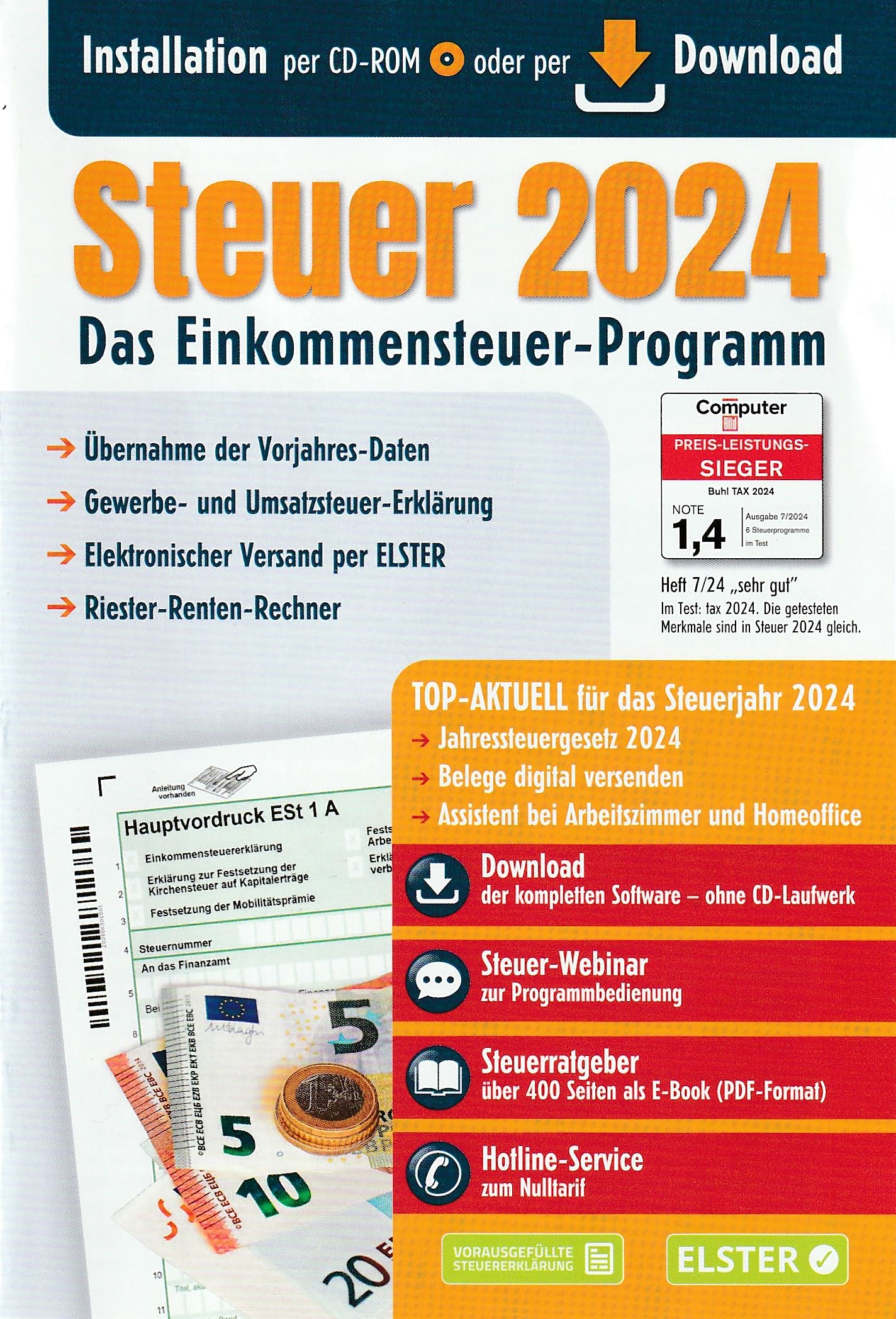 STEUER 2024, Steuererklärung 2024