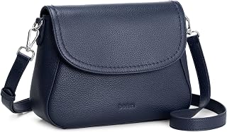 befen BorMedia Women's Genuine Leather Crossbody Bags with RFID Credit Card Compartments – BorMedia Women's Saddle – Shoulder Bag