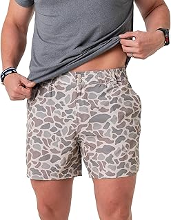 Burlebo Men’s Everyday Shorts – Lightweight Casual Shorts with Stretch Fabric and Functional Pockets
