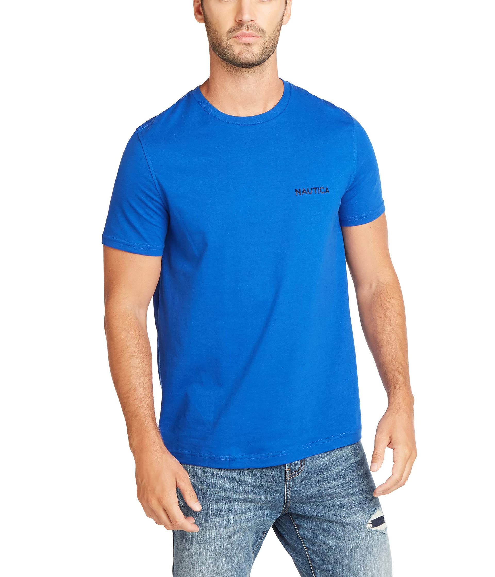 Nautica Classic Fit Short Sleeve Soft Cotton Polo Shirt Men (Pack of 1)